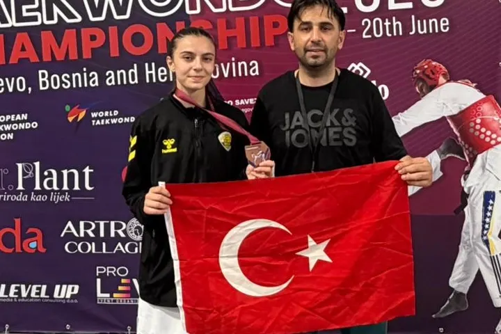 Emine Rana Adıgüzel, Saraybosna'da Avrupa Üçüncüsü Oldu
