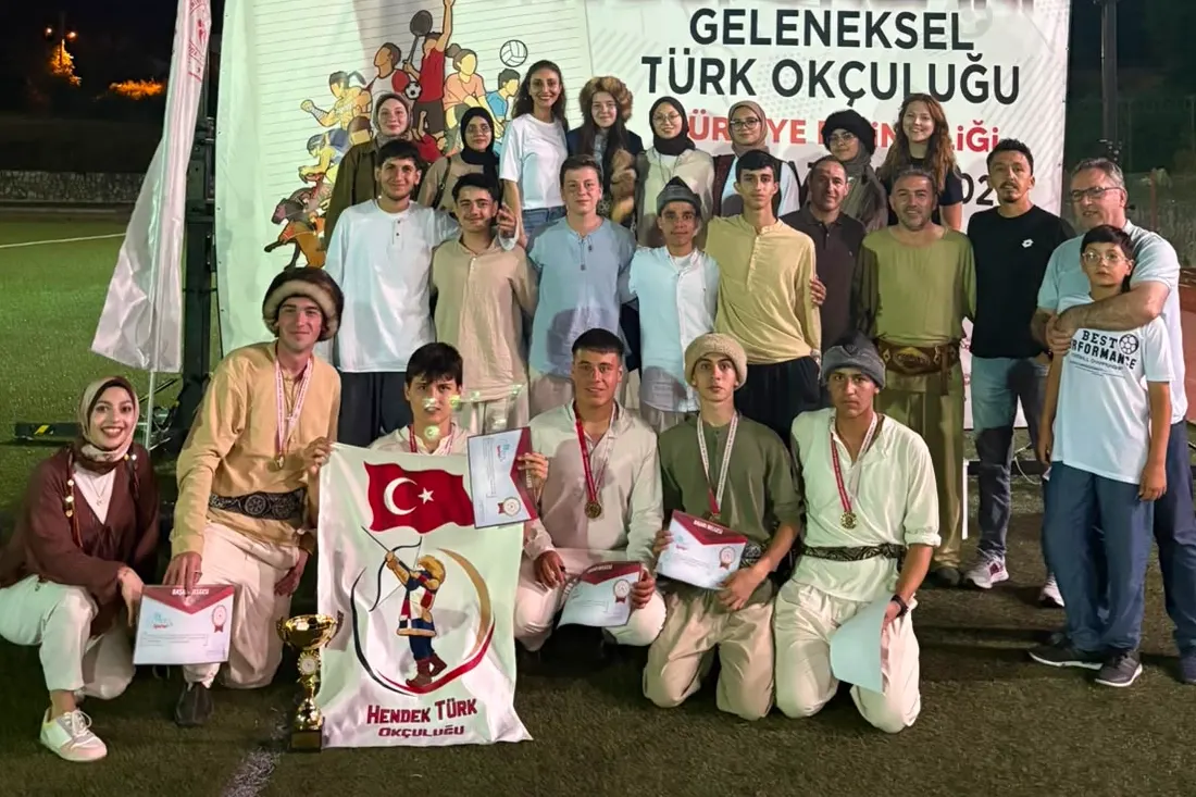 Hendek Anadolu İHL, Geleneksel Türk Okçuluğu Türkiye Şampiyonası'nda Birinciliği Elde Etti