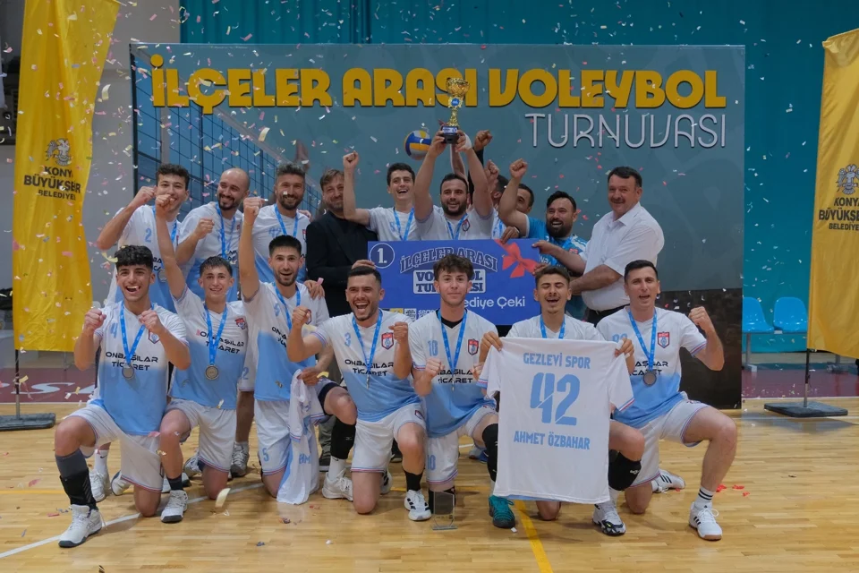 Konya'da Voleybol Heyecanı Sona Erdi: Hadim Şampiyon Oldu