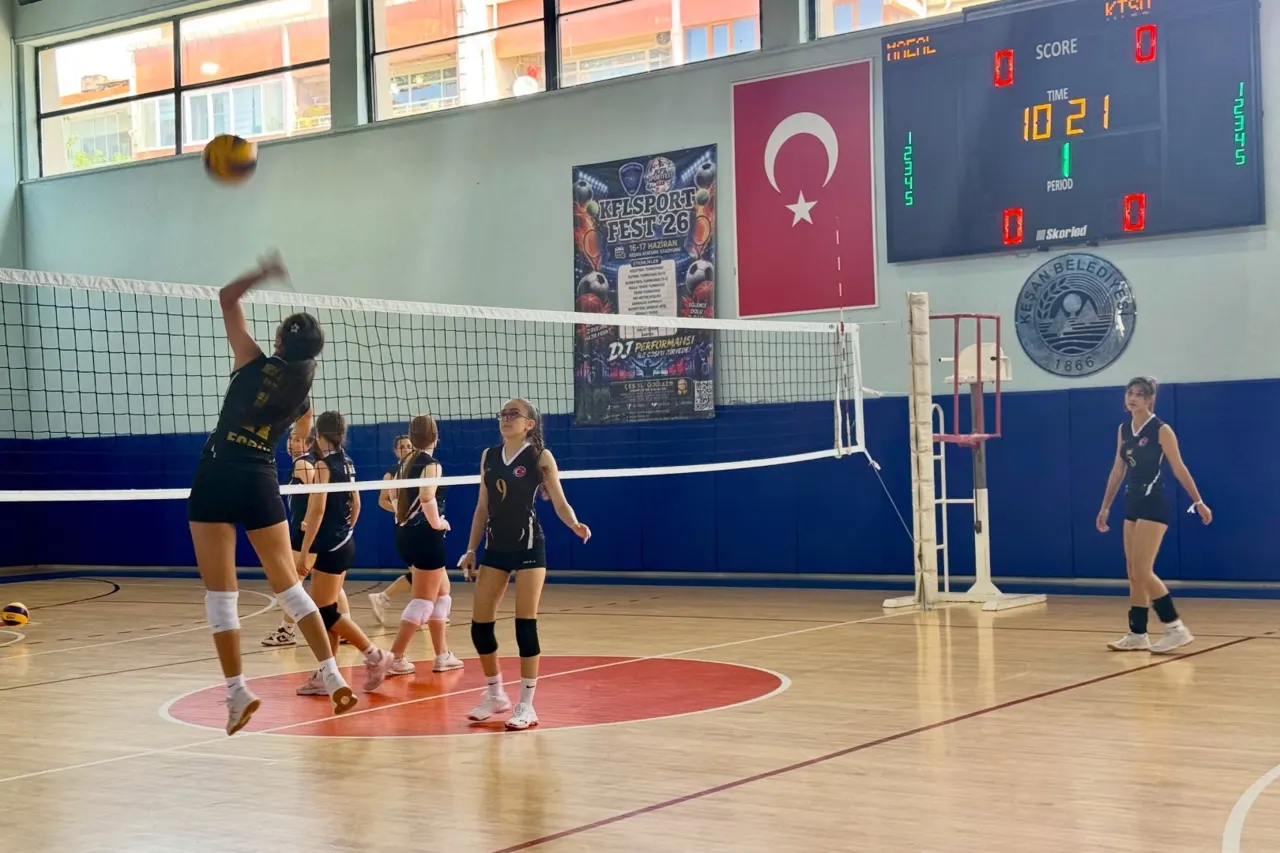 Keşan'da Liseliler İçin Spor Festivali Düzenlendi