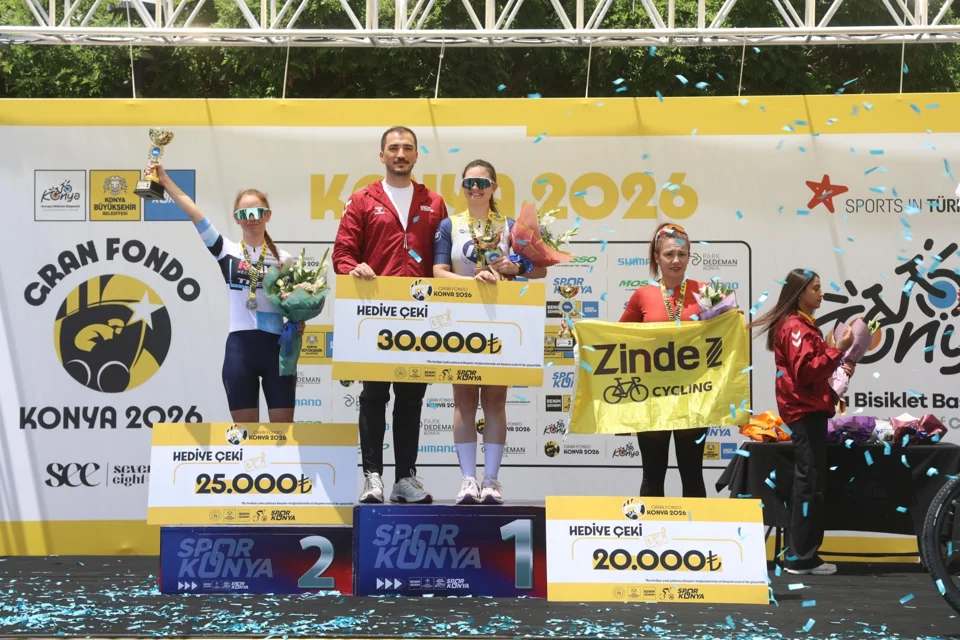 Konya'da İlk Granfondo Yarışı Düzenlendi: 565 Sporcu Pedal Çevirdi
