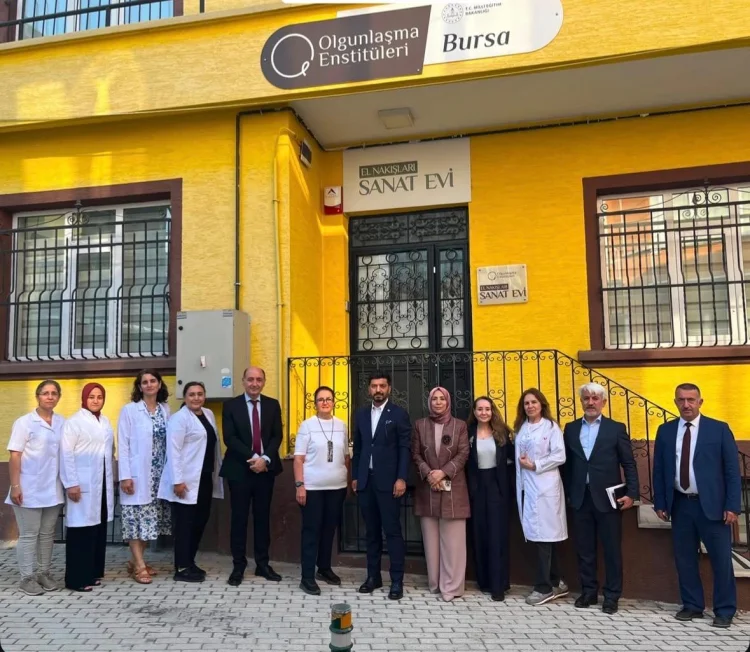 Hayat Boyu Öğrenme Genel Müdür Yardımcısı Topoğlu'ndan Bursa Olgunlaşma Enstitüsü'ne Ziyaret