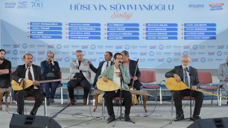 Bursa Yıldırım'da Aşıklık Geleneğine Vefa: Hüseyin Sümmanioğlu Anıldı