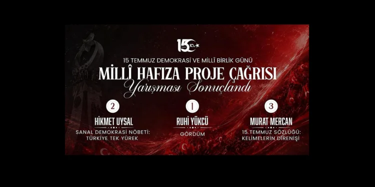 Duran'dan "Milli Hafıza Proje Çağrısı"na Tam Not: 15 Temmuz Ruhu Geleceğe Taşınacak
