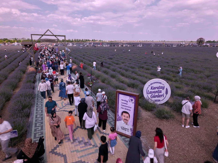 Karatay Lavanta Günleri Mor Sularla Doldu: Geleneksel Festival Coşkusu Yaşandı