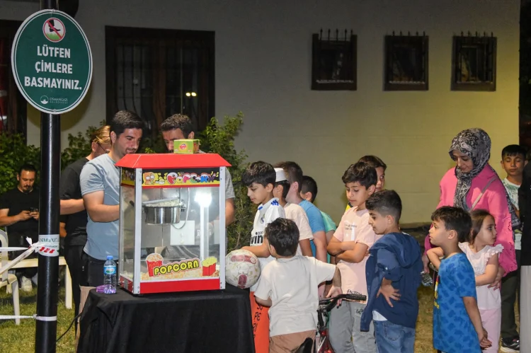 Osmangazi'de Çocuklara Yaz Akşamlarında Ücretsiz Sinema Keyfi