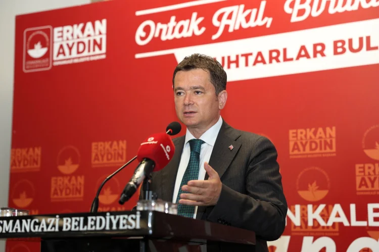 Bursa Osmangazi Belediyesi muhtarlarla 'ortak akıl'da