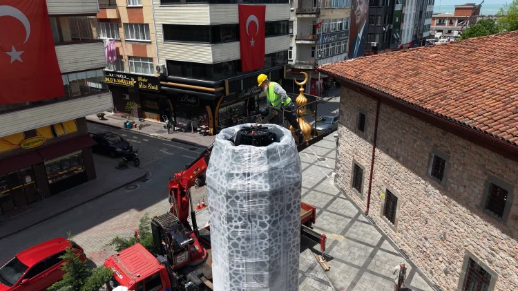 Ekaldes’ten Rize Çayeli'ne 'ters şemsiye' uygulaması