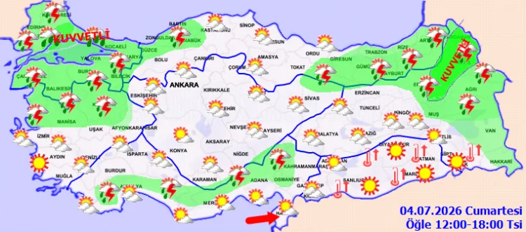 Marmara ve Çevresi İçin Kuvvetli Yağış Uyarısı: Sel ve Su Baskınlarına Dikkat