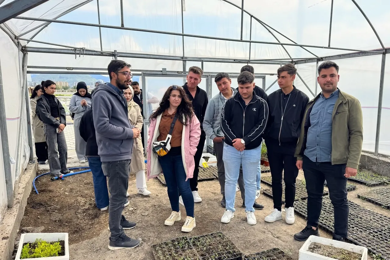 Kayseri'de Genç Çiftçilere Uygulamalı Tarım Eğitimi Verildi