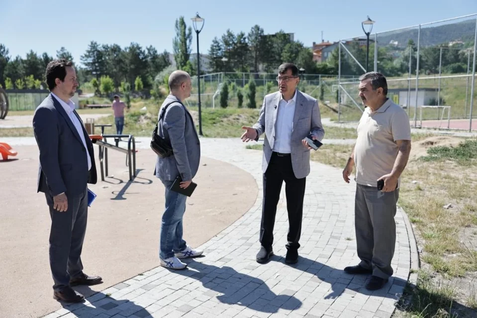 Kütahya'da Belediye Başkanından Yatırım Alanlarında Yerinde İncelemeler