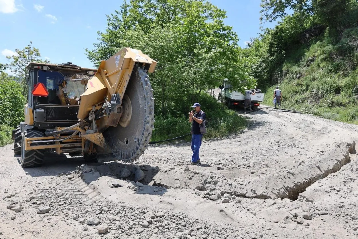 Ordu'da İkizce Yoğunoluk Mahallesi'ne 50 Yıllık İçme Suyu Hattı Döşeniyor