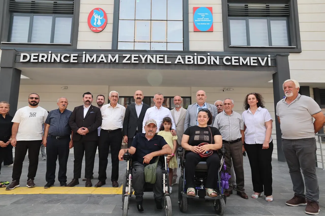 Kocaeli'de İnşaatı Tamamlanan İmam Zeynel Abidin Cemevi'nde İnceleme