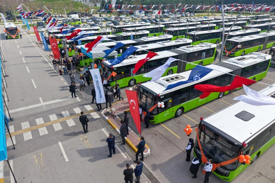 Kocaeli'nde Çevre Dostu Otobüs Filosu Ulaşımda Devrim Yaratıyor