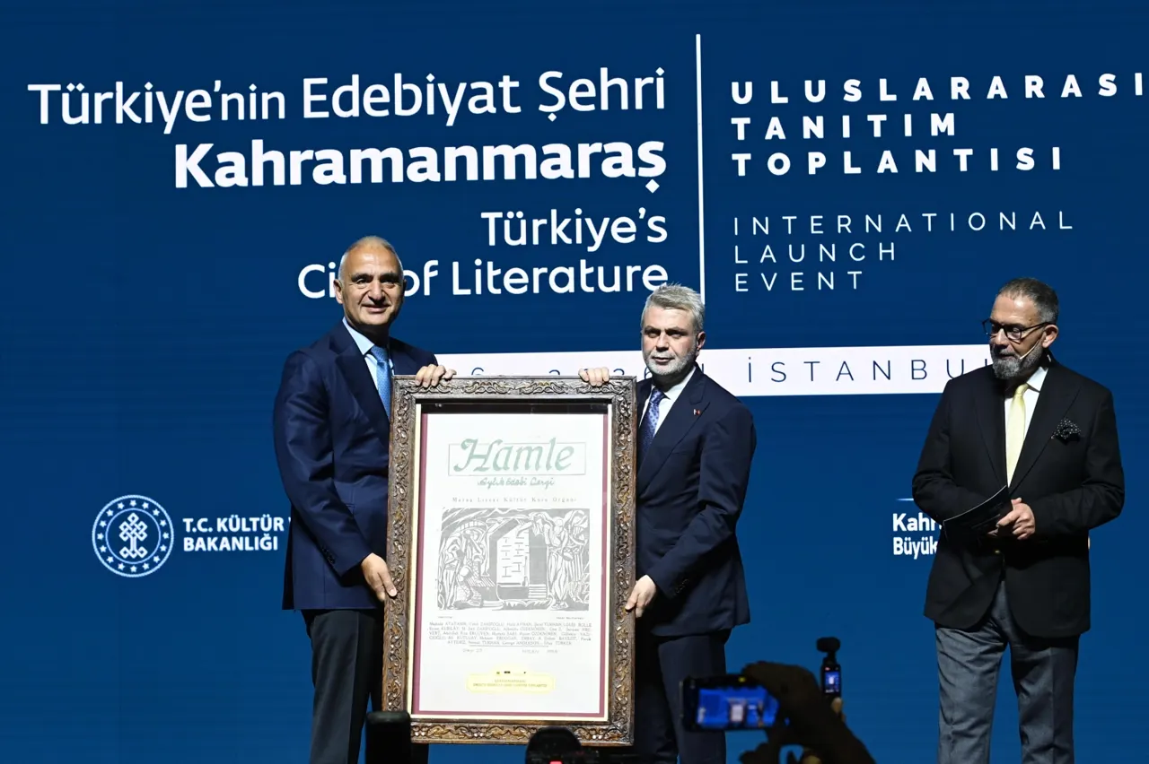 Kahramanmaraş'a Uluslararası Edebiyat Şehri Unvanı İstanbul'da Tanıtıldı