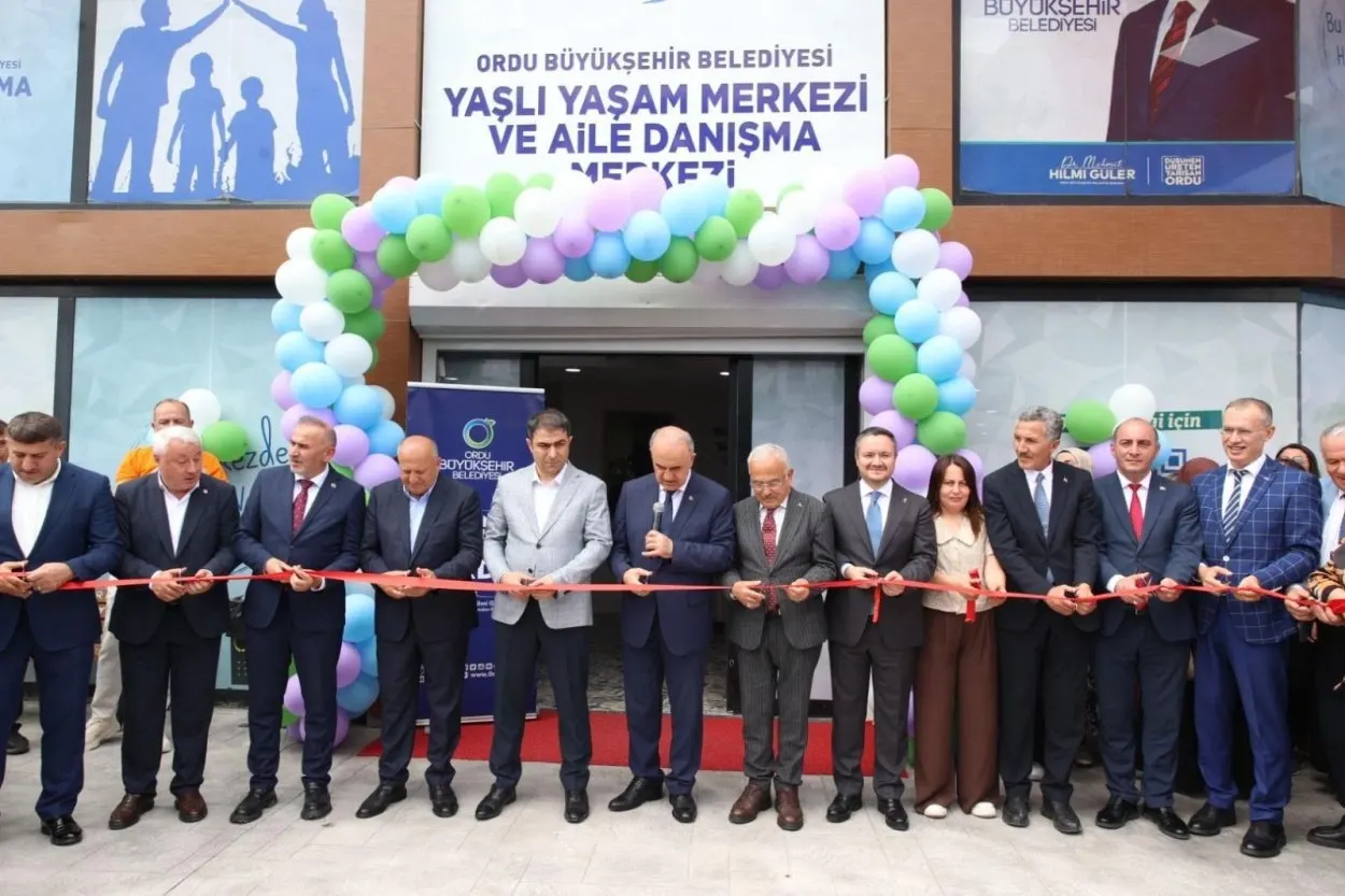 Ordu’da Yaşlı Yaşam Merkezi ve Aile Danışma Merkezi açıldı