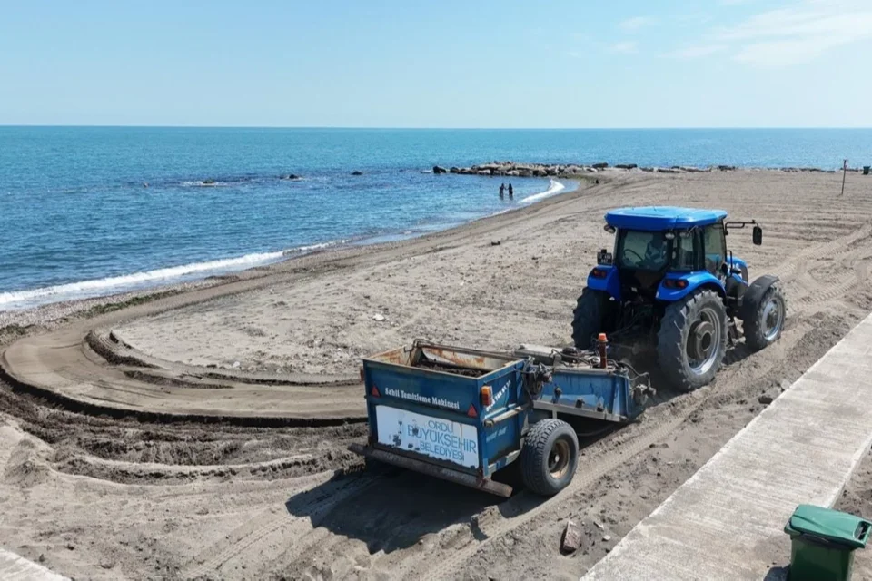 Ordu Plajları Yaz Sezonuna Hazırlanıyor