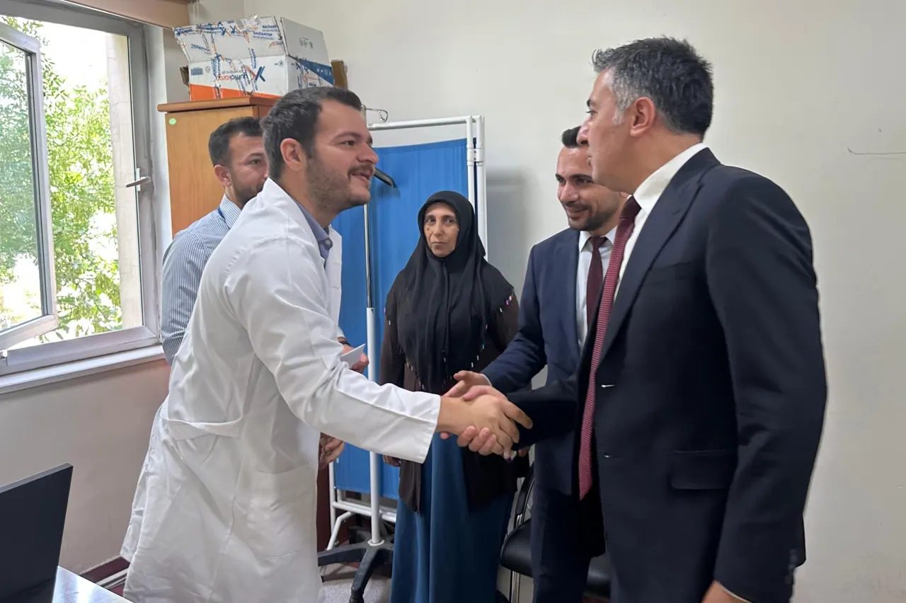 Batman Kozluk'ta Sağlık Kuruluşlarına Yerinde İnceleme