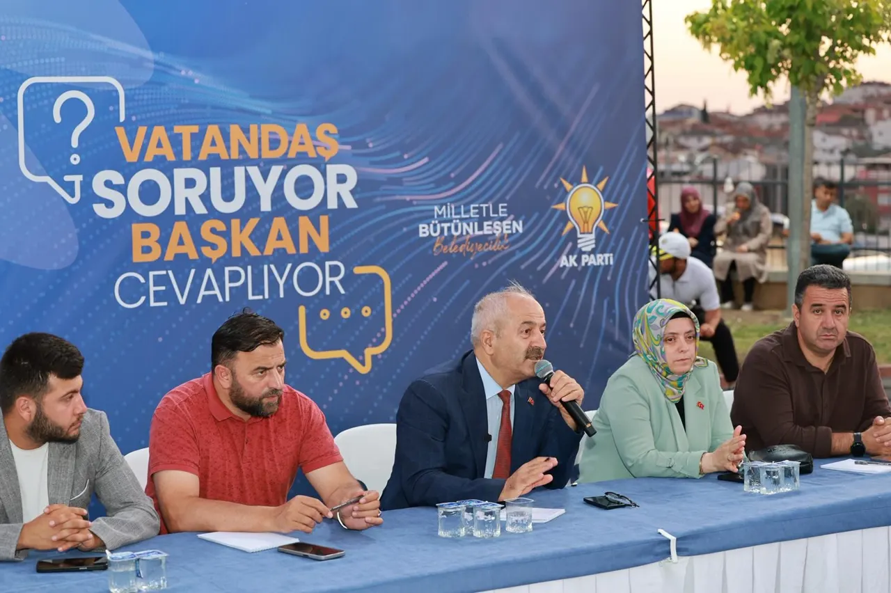 Gebze'de Mahalle Buluşmaları Vatandaşlardan Yoğun İlgi Gördü