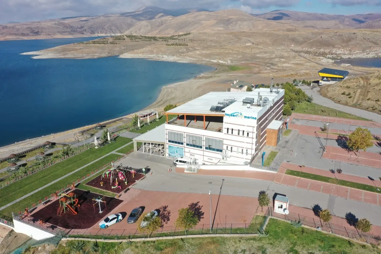 Kayseri'nin denizi 'Kuşçu Marina' sezonu açıyor
