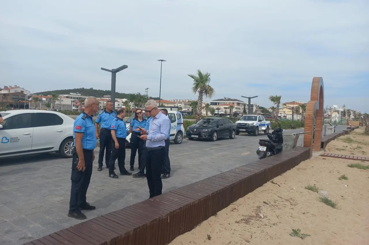 Balıkesir'de Sarımsaklı Plajında sıkı denetim