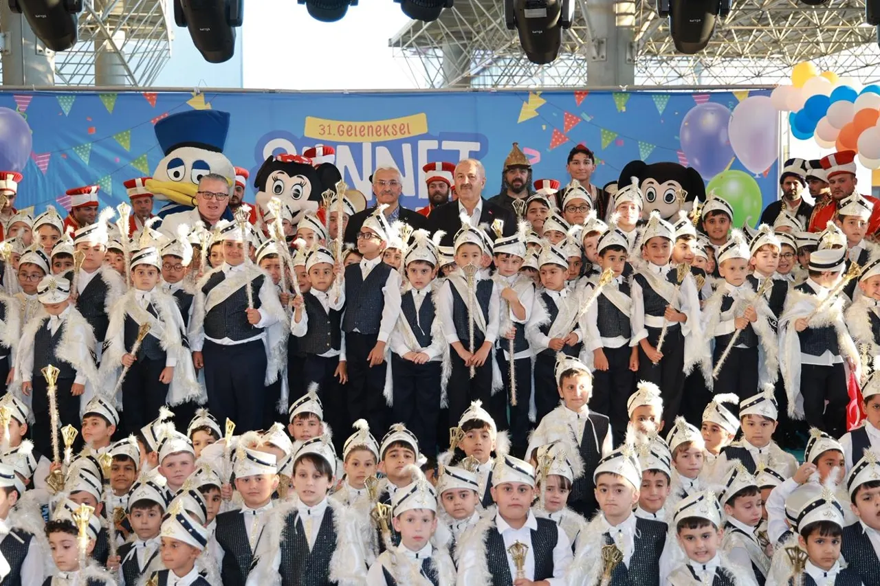 Gebze'de 31. Geleneksel Sünnet Şöleni Coşkusu Yaşandı