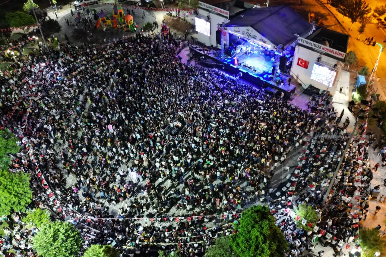 Mardin'de Kiraz Festivali Kapanışı Rekor Katılımla Tamamlandı
