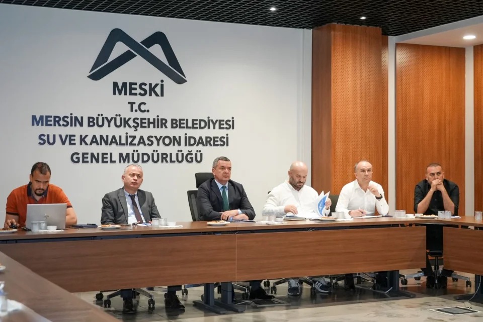 Mersin'de İçme Suyu ve Kanalizasyon Altyapı Yatırımlarında Son Durum Değerlendirildi
