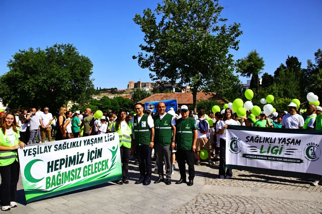 Yeşilay'ın Sağlıklı Yaşam Etkinliği Selçuk'ta Hayat Buldu
