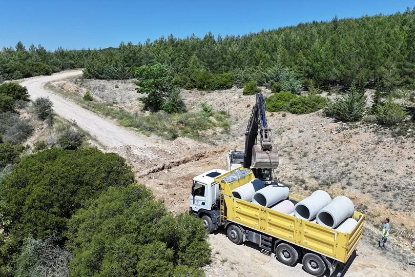 Denizli'de 4 İlçenin Bağlantısını Güçlendirecek Yol Yapımına Başlandı