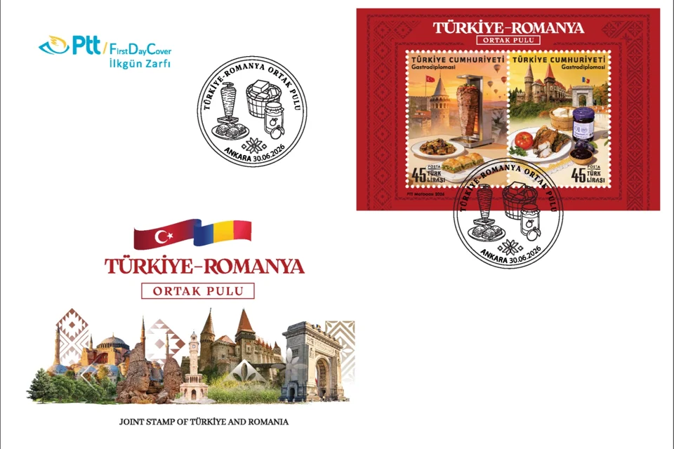 Türkiye ve Romanya'dan Ortak Pul: Dostluk ve Kültürel Bağlar Mühürlendi