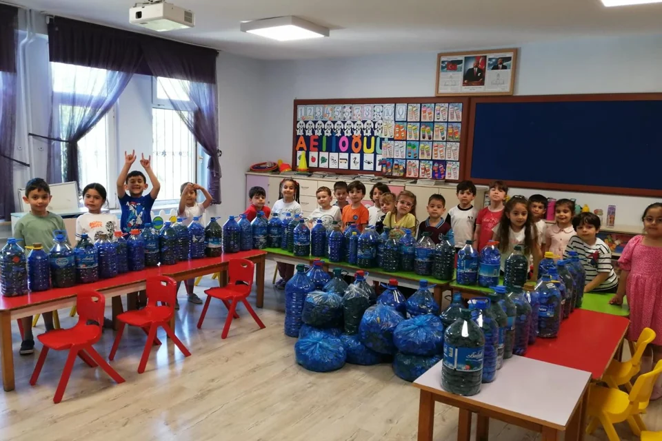 Trabzon'da Geri Dönüşüm ve Dayanışma Projesi: "Kapaklar Çoğalsın Engeller Azalsın"