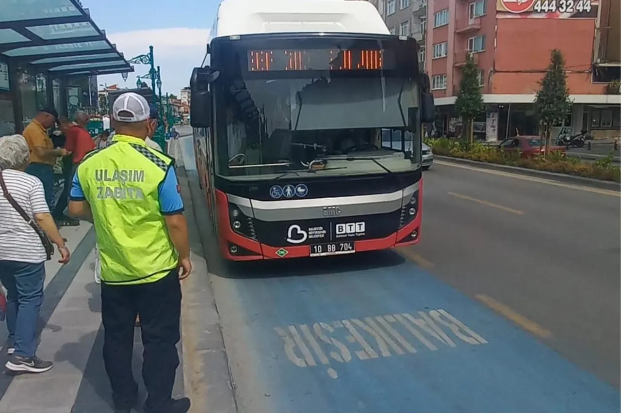 Balıkesir'de Toplu Taşıma Araçlarına Kapsamlı Denetim