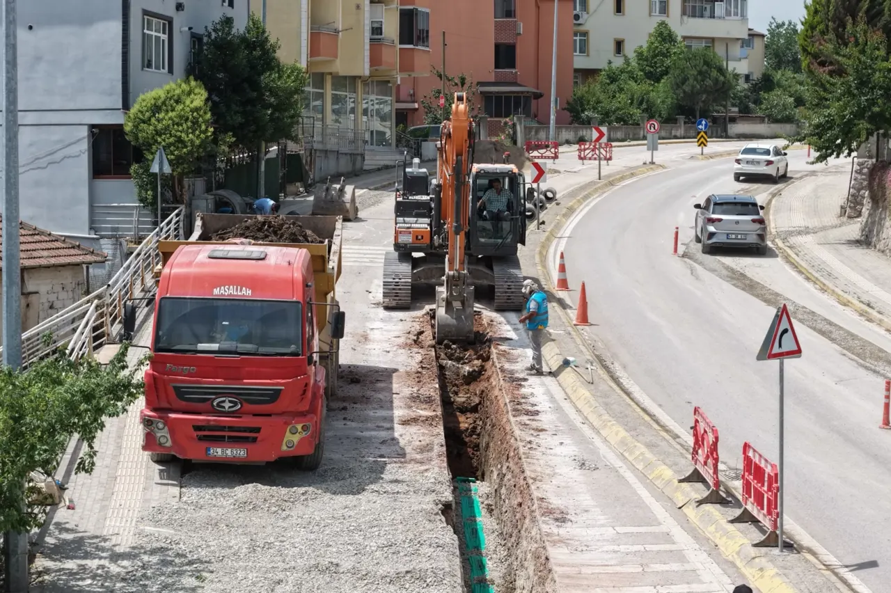 Derince'de 400 Milyon Liralık Kapsamlı Altyapı Yatırımı Tamamlanıyor