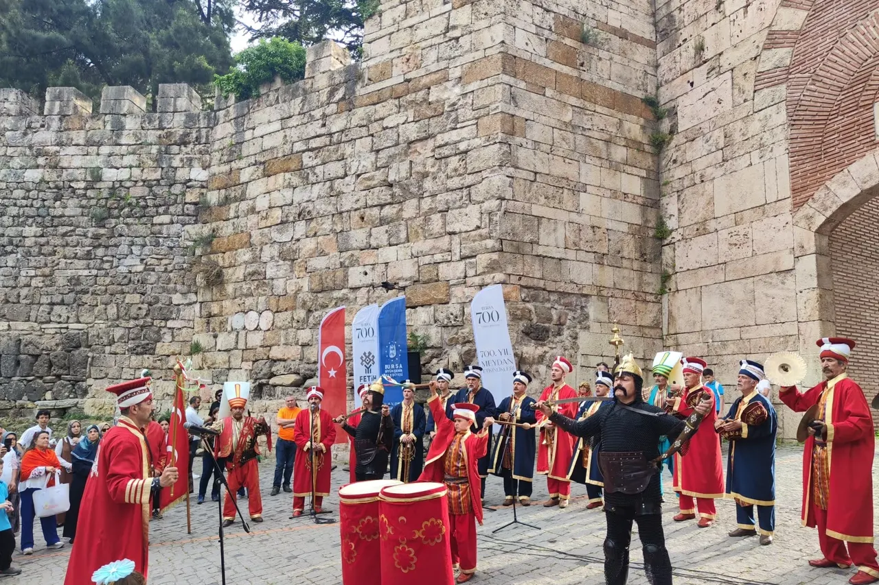 Bursa'da Fethin 700. Yılı Kapsamında Mehter Konserleri Başladı