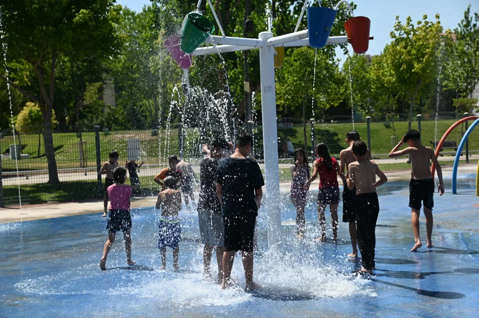 Manisa'da Çocuklar İçin 'Fresh Park' Yaz Boyunca Açık