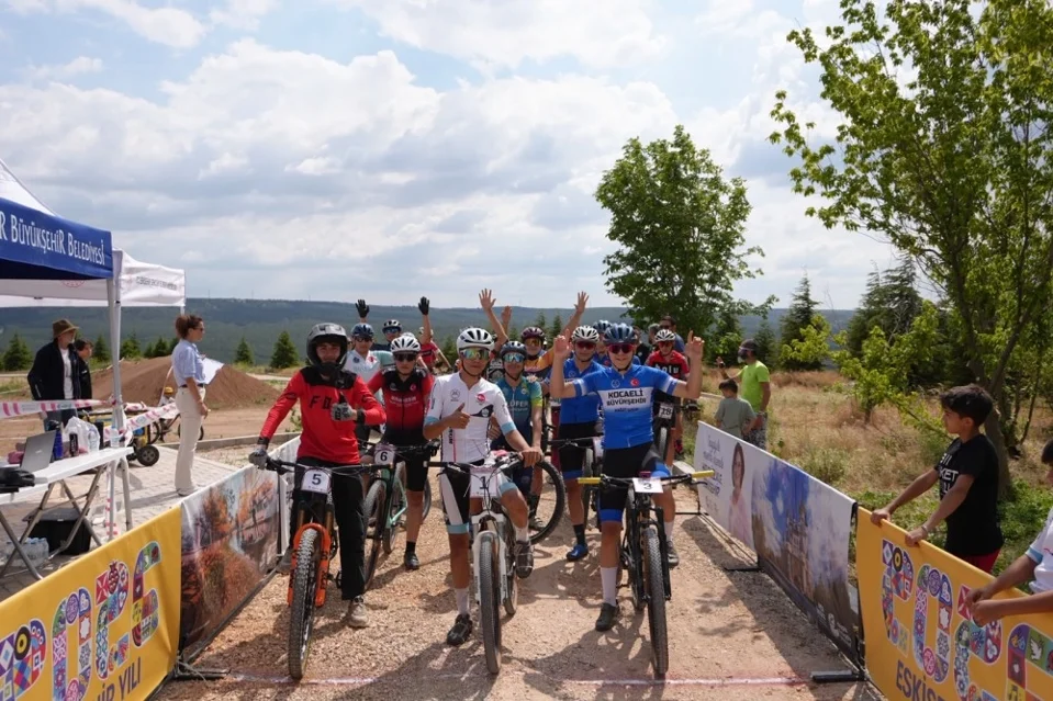 Eskişehir'de Pedal Park Projesinde Son Aşama: Dağ Bisikleti Yarışı ile Test Edildi