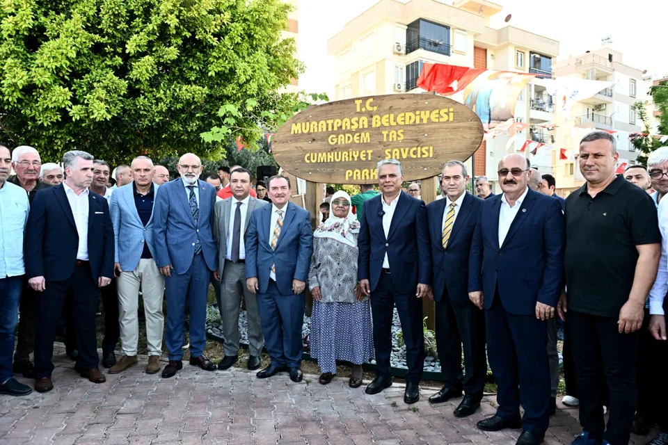Savcı Gadem Taş'ın Adı Muratpaşa'da Yaşatılacak