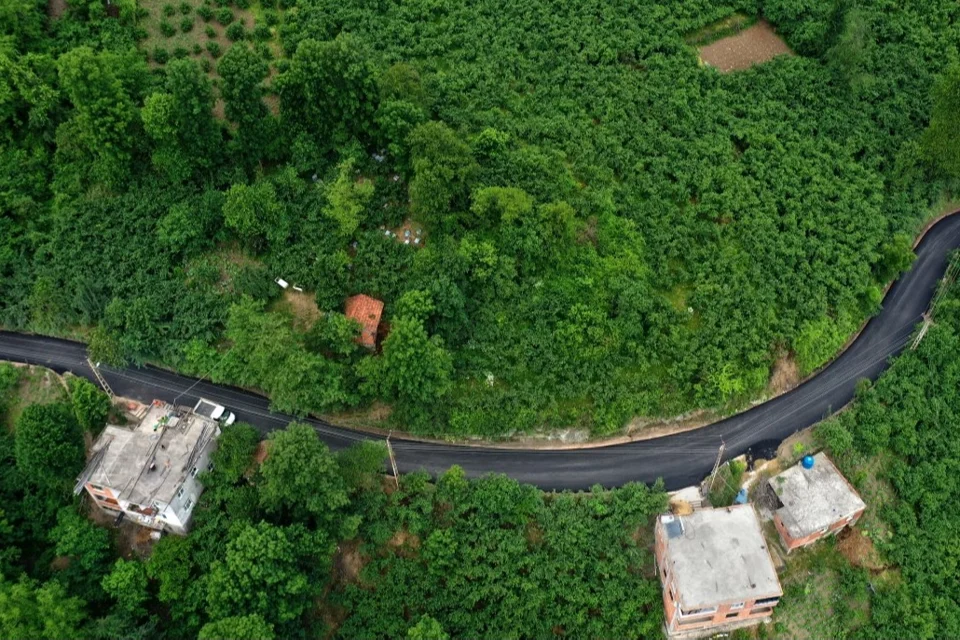 Ordu Çatalpınar'da Mahalle Yolları Sıcak Asfaltla Buluştu