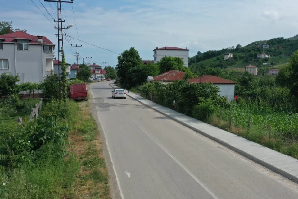 Ordu'da Kayabaşı Mahallesi'ne Modern Kaldırım Atağı