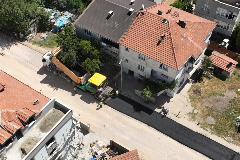 Bursa'da İnegöl'ün Yolları Yeniden Yapılıyor